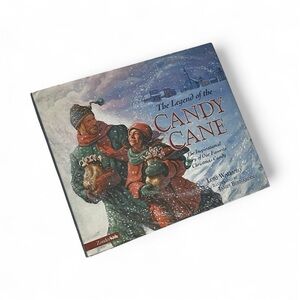 Vintage 1997 Zonderkidz Hardcover with Sleeve, The Legend of the Candy Cane Book